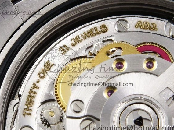 MiroTime 0418 SportInspired DayDate 40 SS JDF 904L Steel Gray Textured Stick Dial on President Bracelet VR3255 V3 (Gain Weight) 1437